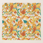 Retro Groovy Mushroom Flower Pattern Scarf<br><div class="desc">Check out this design featuring a groovy mushroom pattern.</div>