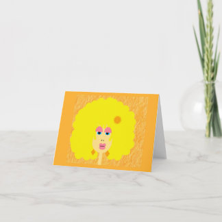 Retro Groovy Notecard or Party Invite