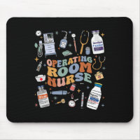 Retro Groovy Operating Room Nurse Or Nursing Schoo