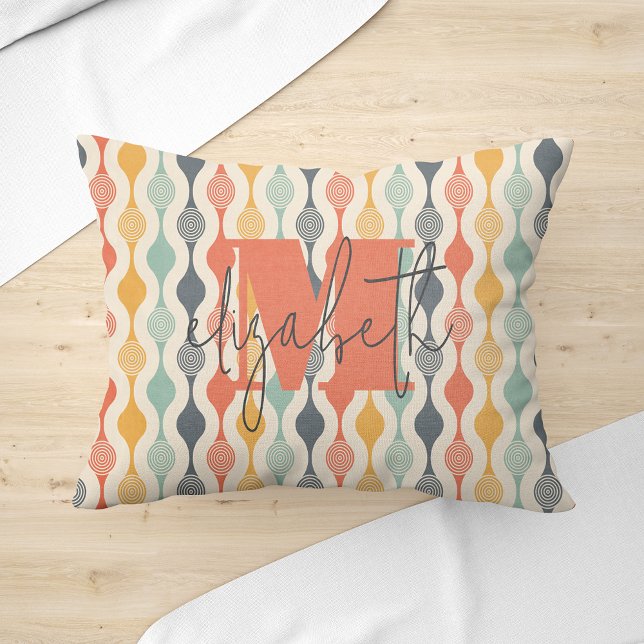 Retro Groovy Pattern Pillow Case (Creator Uploaded)