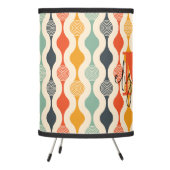 Retro Groovy Pattern Tripod Lamp (Left)