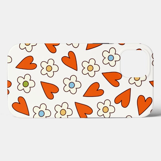  Retro Groovy Patterns 70s-60s-80s Case-Mate iPhone Case (Back (Horizontal))