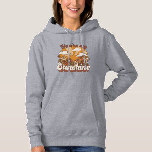Retro Groovy   You're my Sunshine Hoodie