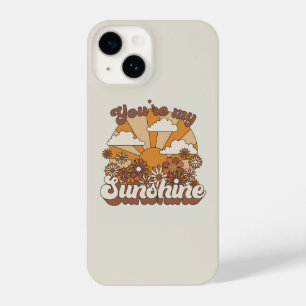 Retro Groovy   You're my Sunshine iPhone 14 Case