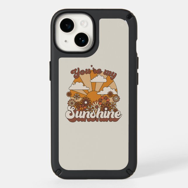 Retro Groovy | You're my Sunshine Speck iPhone Case (Front)