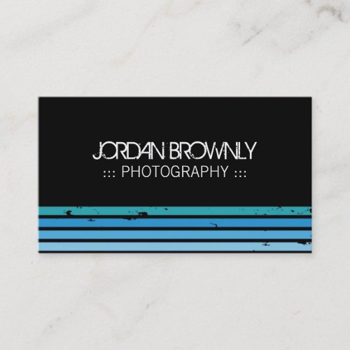 Retro Grunge Business Cards