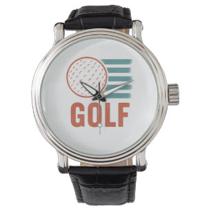 Retro Grunge Golf Watch