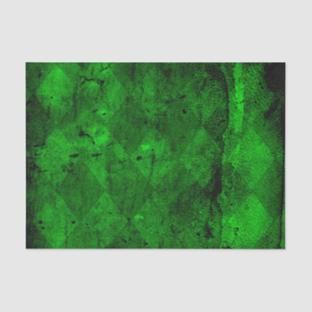 Retro Grunge Vintage Texture Pattern Tissue Paper (Front)
