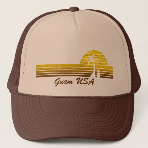 Retro Guam Trucker Hat