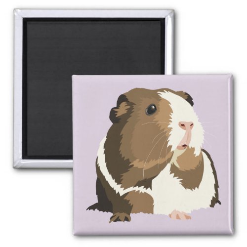 Retro Guinea Pig Betty Fridge Magnet