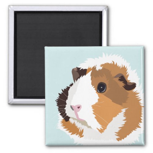 Retro Guinea Pig Elsie Magnet