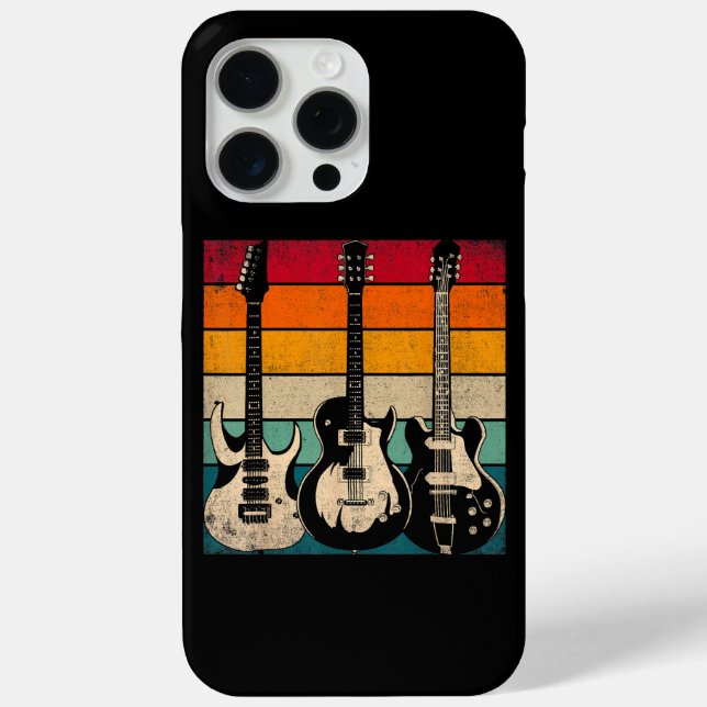 Retro Guitar  Case-Mate iPhone Case (Back)