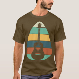 Retro Guitar Musician Bass Guitarist Guitar Player T-Shirt