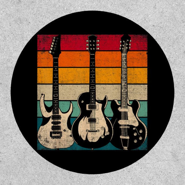Retro Guitar  Patch (Front)