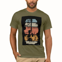 Retro Guitar Sound Musician T-Shirt 