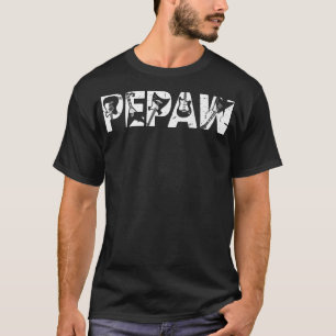 Retro Guitarist Father Pepaw Guitar Fathers Day Mu T-Shirt