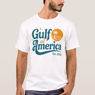 Retro Gulf Of America Est 2025 season summer T-Shirt