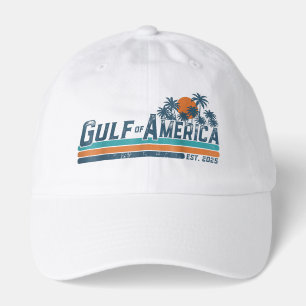 Retro Gulf Of America Est 2025 USA Hat