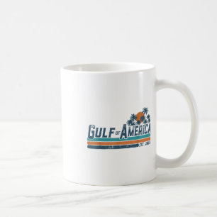 Retro Gulf Of Usa America Est 2025 Gulf Of Mexico  Coffee Mug