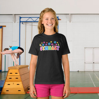 Retro Gymnast T-shirt | Gymnastics themed T-shirt