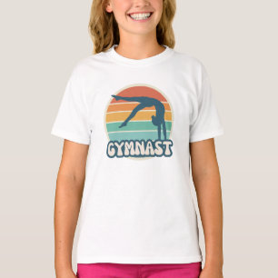 Retro Gymnast T-Shirt Vintage Gymnastics Shirt
