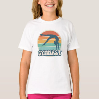 Retro Gymnast T-Shirt | Vintage Gymnastics Shirt