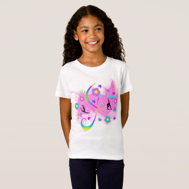 Retro Gymnastics T-Shirt (Front Full)