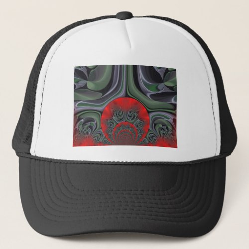 Retro Hakuna Matata Gift flora  Ring of Fire Trucker Hat