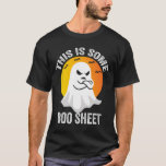 Retro Halloween Boo Ghost Costume This Is Some Boo T-Shirt<br><div class="desc">Retro Halloween Boo Ghost Costume This Is Some Boo Sheet</div>