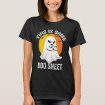 Retro Halloween Boo Ghost Costume This Is Some Boo T-Shirt<br><div class="desc">Retro Halloween Boo Ghost Costume This Is Some Boo Sheet</div>