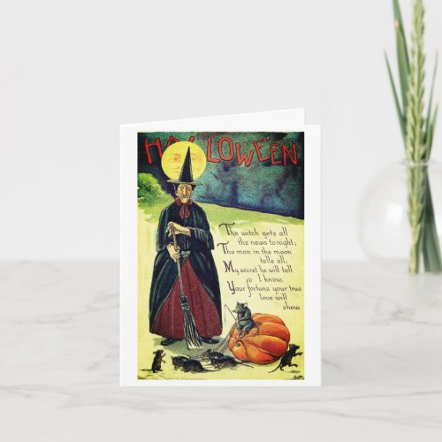 Retro Halloween Card