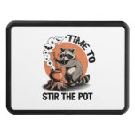 Retro Halloween Feral Time to Stir The Pot Hitch Cover