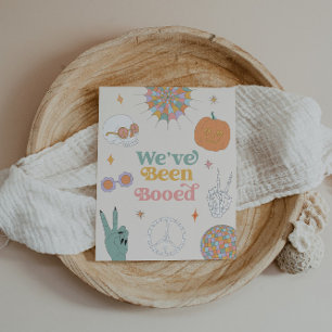 Retro Halloween Games Boo Neighbor Game Sign