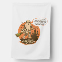 Retro Halloween Ghost Safety – Stay Safe