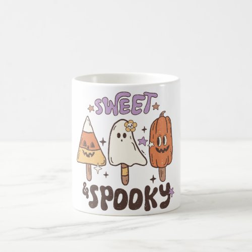 Retro Halloween Ice Cream Coffee Mug