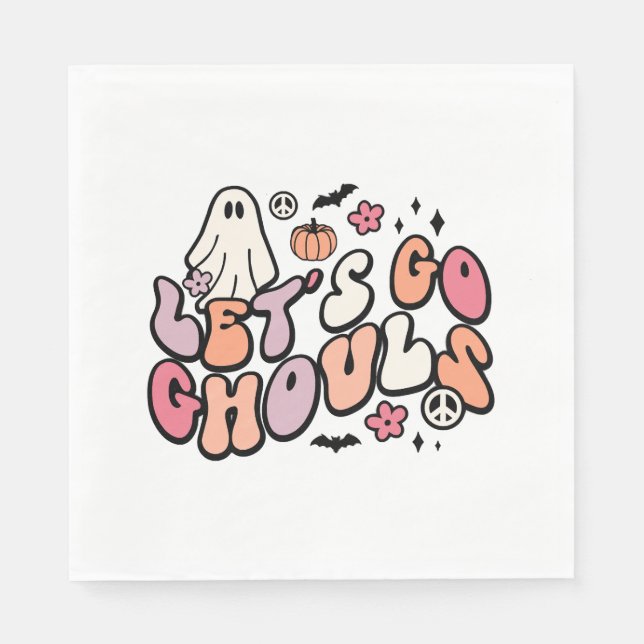 Retro Halloween    Napkins (Front)