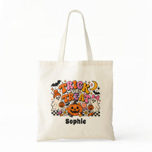 Retro Halloween Personalized Kids Trick or Treat