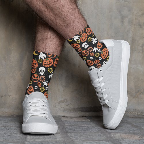 Retro halloween socks