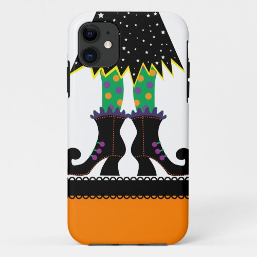 Retro Halloween Witch iPhone 11 Case