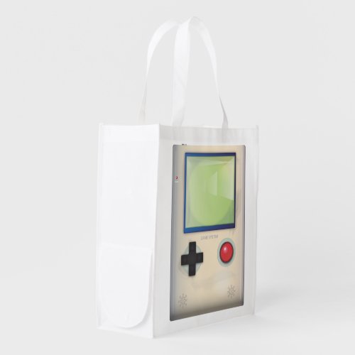Retro Handheld Video Game Reusable Grocery Bag