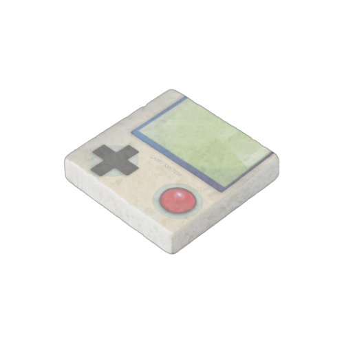 Retro Handheld Video Game Stone Magnet