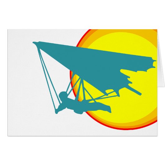 retro hang glider cards (Front Horizontal)