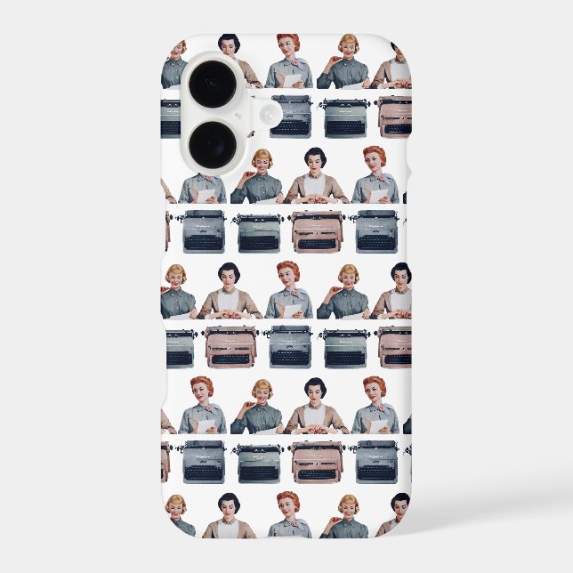 Retro Happy Administrative Professionals Day  Case-Mate iPhone Case (Back)