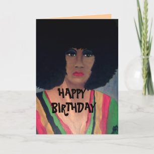 RETRO HAPPY BIRTHDAY card