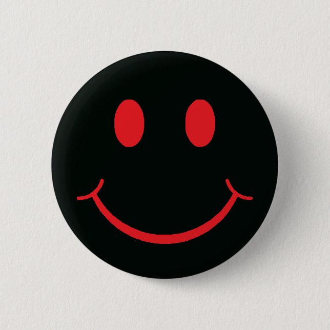 Retro Happy Face Button (Front)