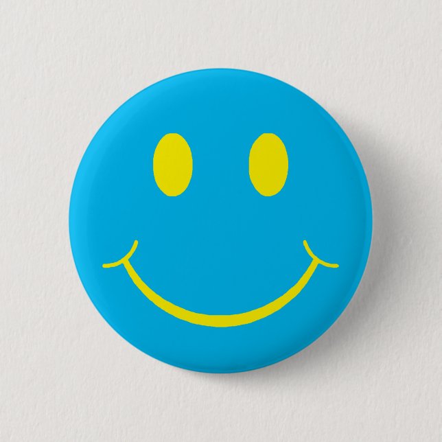 Retro Happy Face Button (Front)
