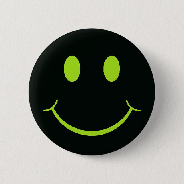 Retro Happy Face Button (Front)