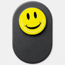 Retro happy face yellow smile illuminated