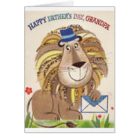 Retro Happy Father's Day Grandpa Card