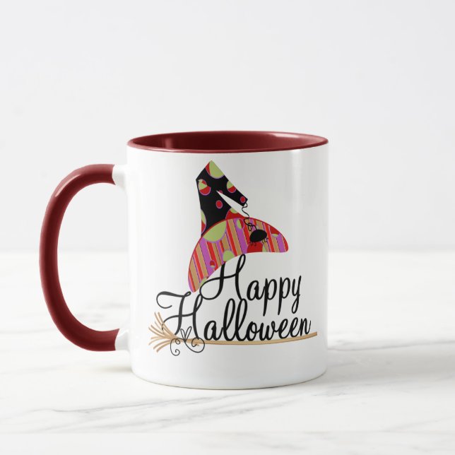 Retro Happy Halloween Mug (Left)